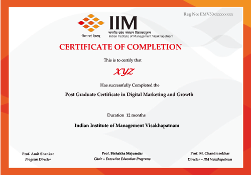 certificate-IIMV